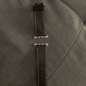 Apple Watch 44m Leather Watch Band